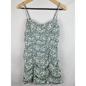 Abercrombie & Fitch Women's Dress Size Small Petite Green Sleeveless Mini Dress